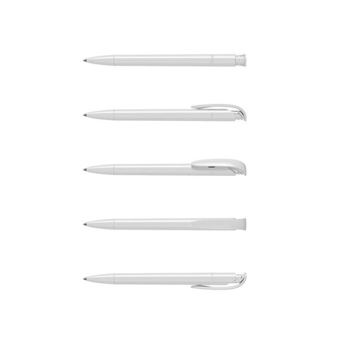 KLIO Jona Kuglepen - rPET-Hvid