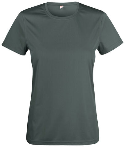 CLIQUE Basic Active-T, Dame, Spun Dyed-Mørkegrå