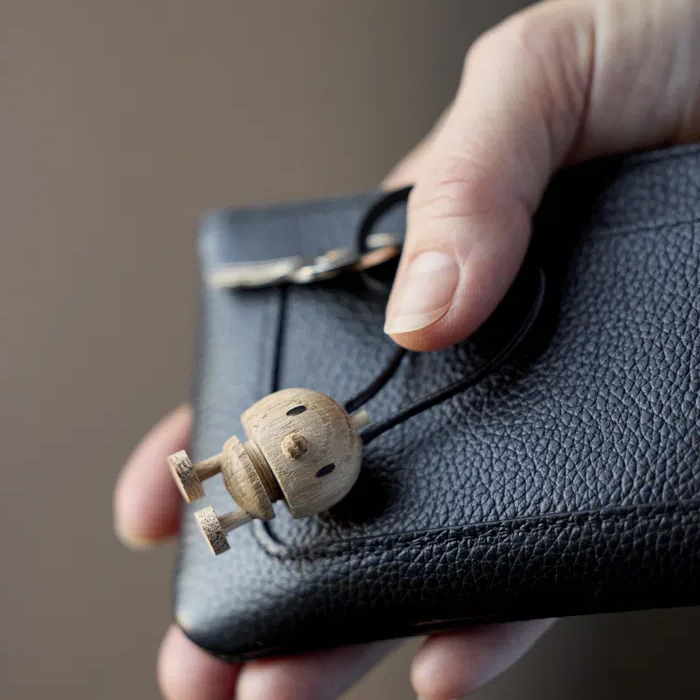 Hoptimist Nøglering Bumble Raw oak-