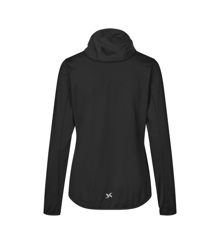 GEYSER stretch Hoodie, Dame-Sort