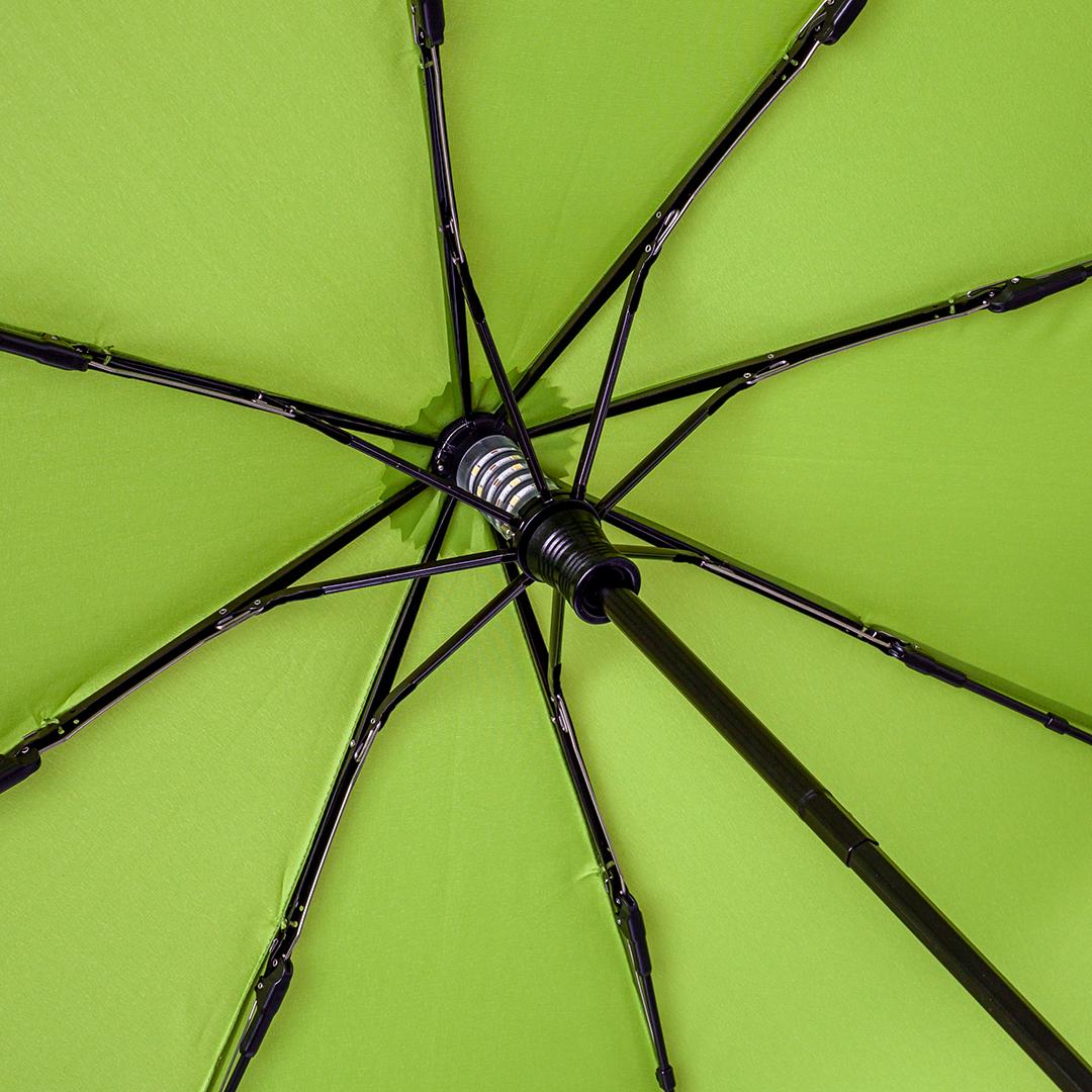 Oversize Taskeparaply FARE® med Led-Lys Skylight®-Lime