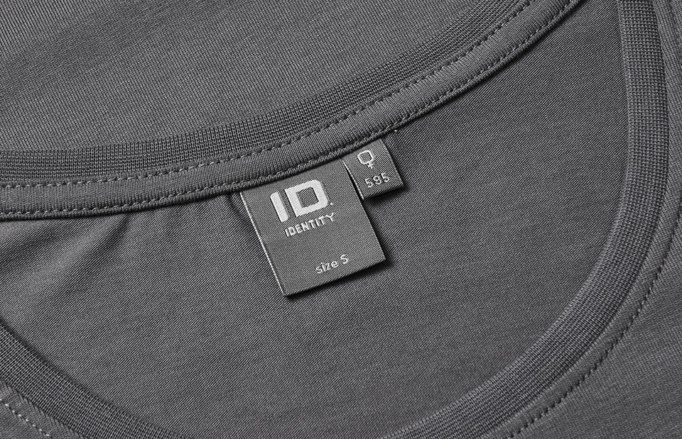 ID Stretch T-shirt komfort, dame-Silver grey
