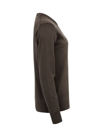 CUTTER AND BUCK Oakville Crewneck Strik - Dame
