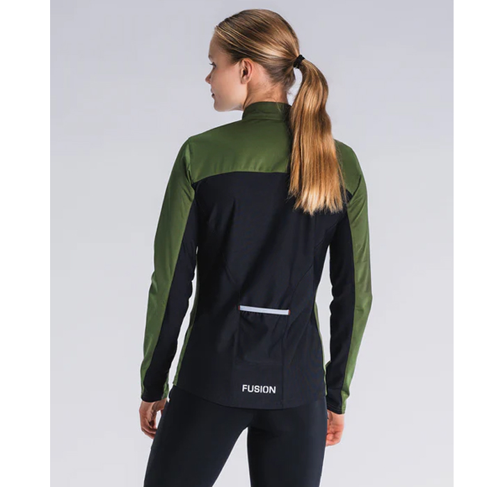 FUSION, Womens S2 Run Jacket-Grøn