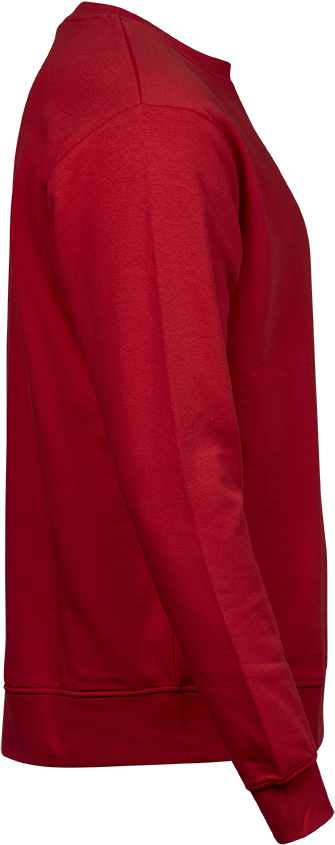 LABELFREE Power Sweatshirt , Tee Jays - Økologisk Bomuld-Rød