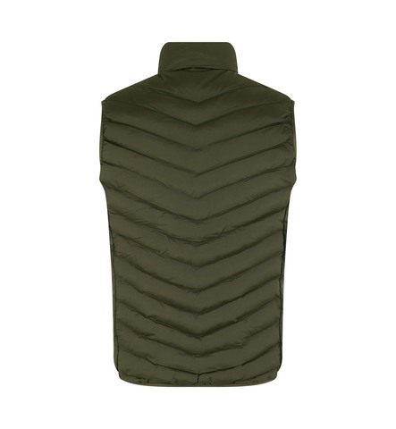 ID Bodywarmer, stretch, Herre-Oliven