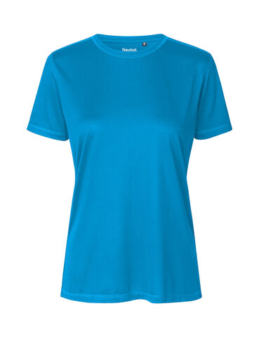 NEUTRAL Performance Dame T-shirt, 100% Genanvendt Polyester-Turkis