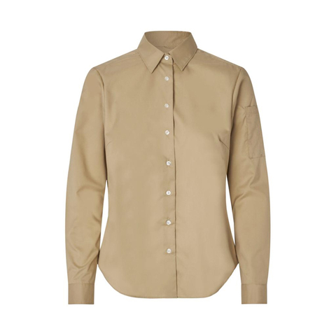 SEVEN SEAS Poplin stretch, Dame-Sand