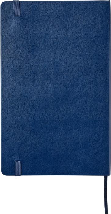 MOLESKINE Classic L hardcover notesbog - blank - Certificeret Papir-Navy