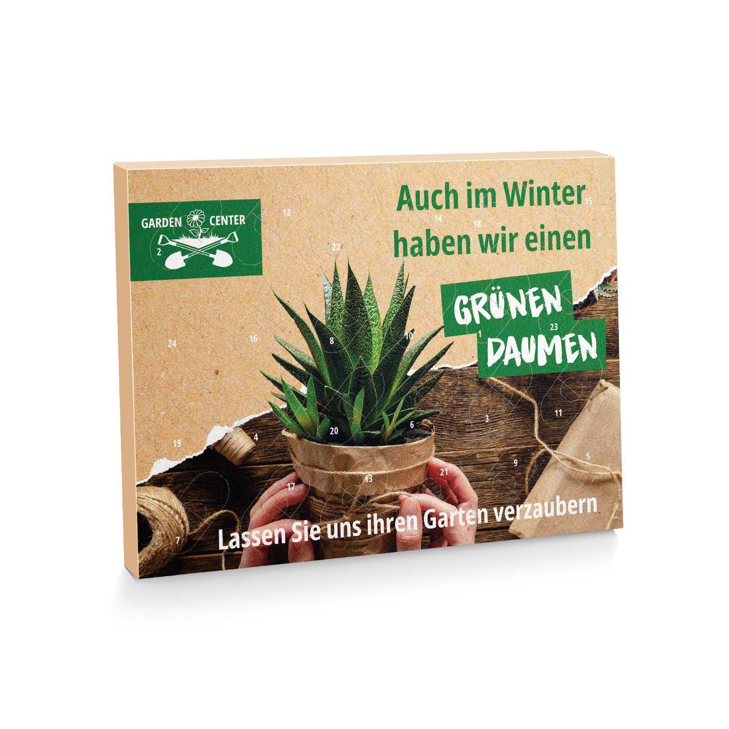 Julekalender med Frøposer - Design Selv - Certificeret karton-Design Inspiration