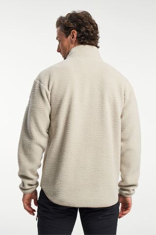TENSON Yoke Half Zip, Herre - 100% rPet-Creme