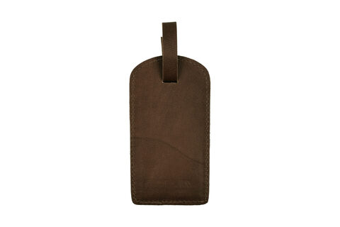 Læder Bagage Tag