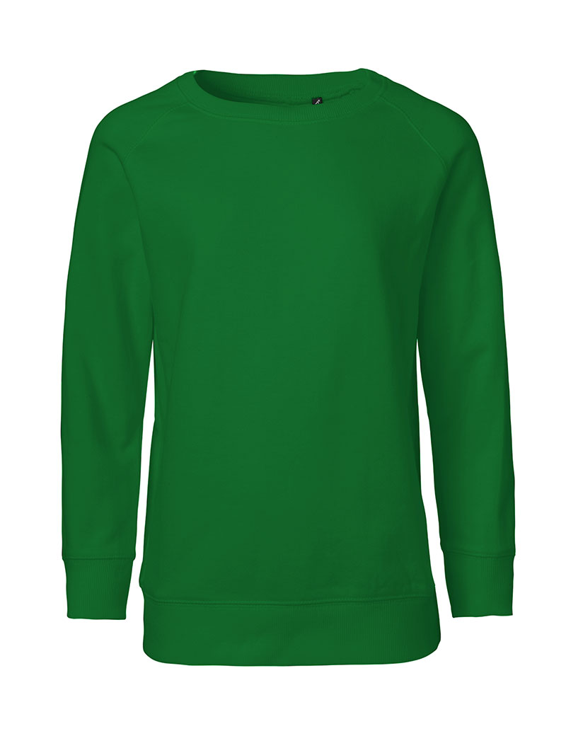 NEUTRAL Sweatshirt Børn, 100% Økologisk Fairtrade Bomuld-Grøn
