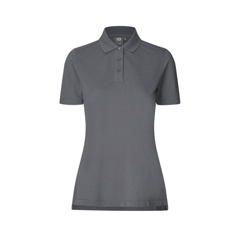 Ease poloshirt | Lyocell | dame-Silver grey