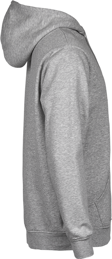 LABELFREE Power Hoodie , Tee Jays - 70% Økologisk Bomuld-Grå melange