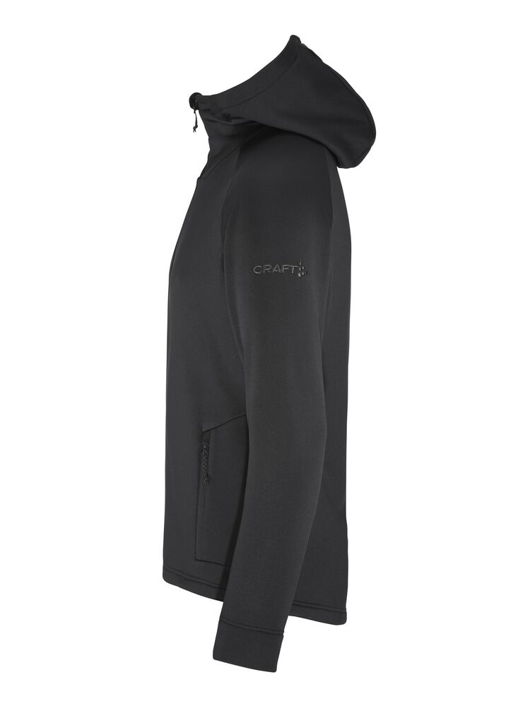 CRAFT ADV Explore Power fleece Hood, Herre - rPet-Navy