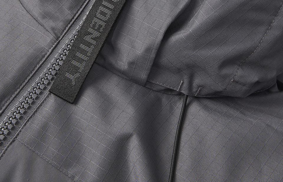 ID Hooded Vinterjakker, Herre - 100% rPet-Grå