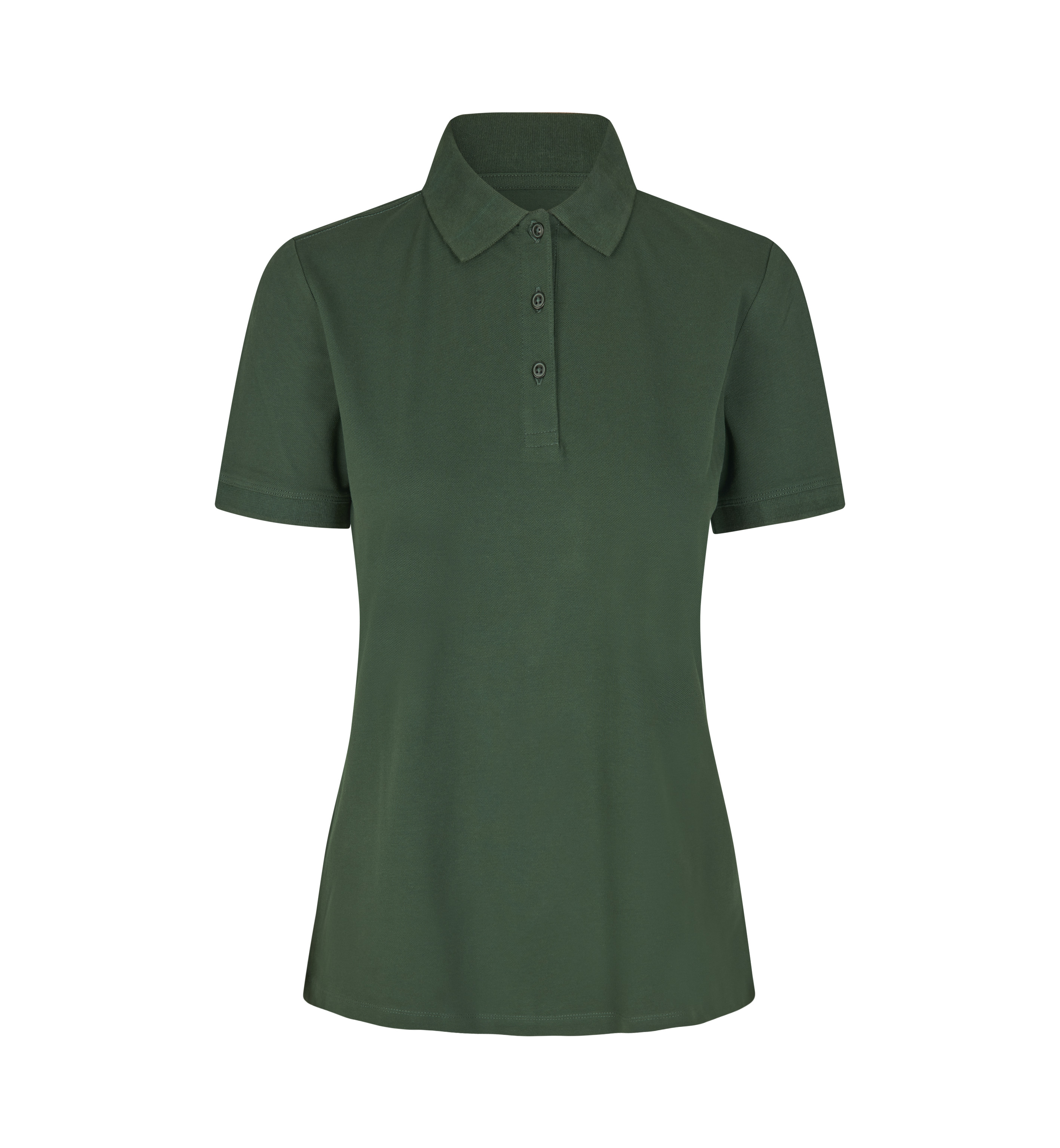 ID Økologisk poloshirt, dame-Grøn