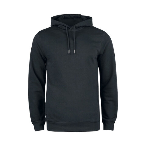 CLIQUE Premium OC Hoody Herre - Øko Bomuld-Sort