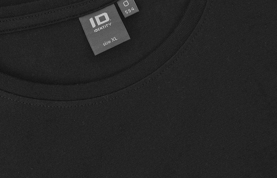 ID Stretch T-shirt-Sort