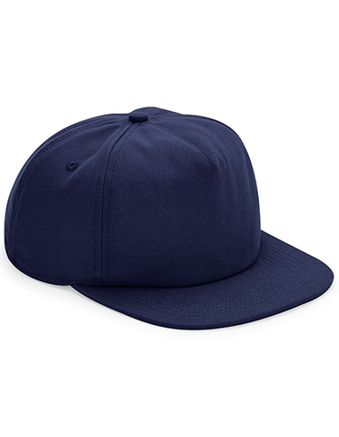 Økologisk Bomulds Panel Cap-Navy
