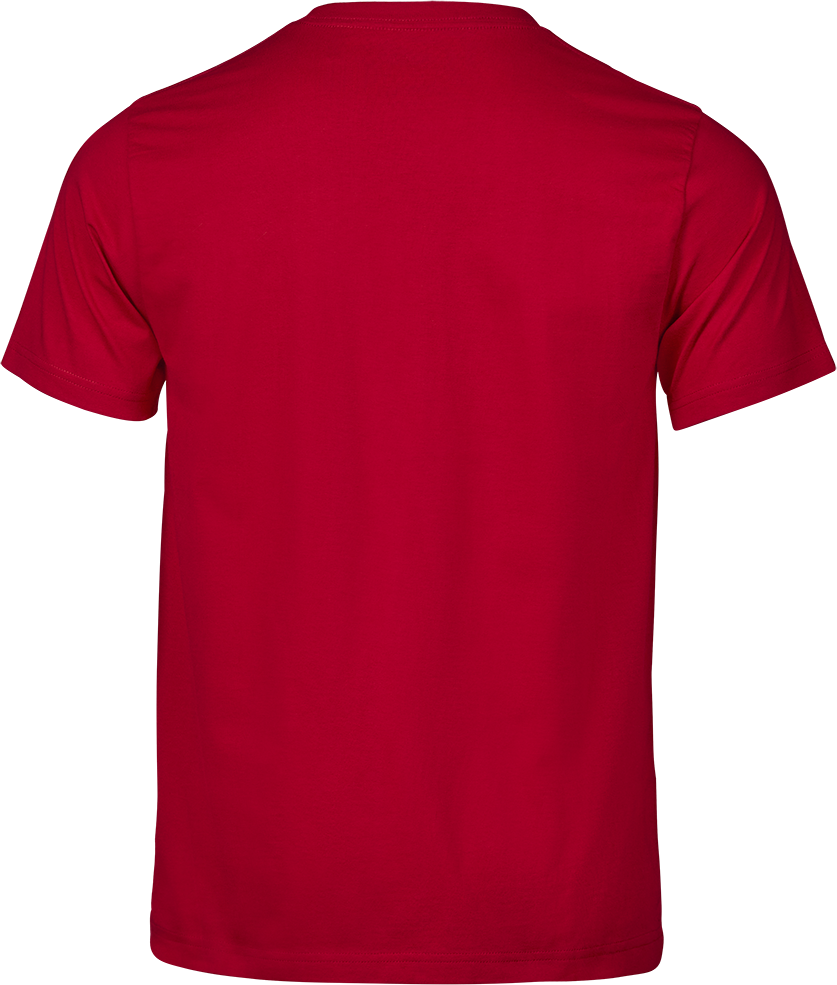 LABELFREE Urban Luxury Tee, Tee Jays - Økologisk Bomuld-Rød