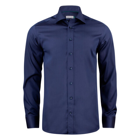 J. HARVEST & FROST GB01 Twill Regular Skjorte - Herre