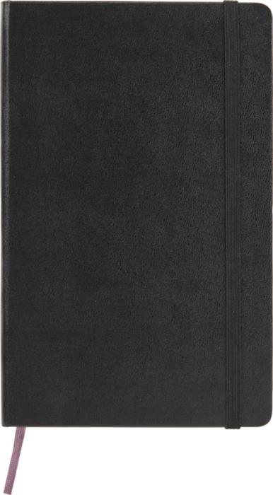MOLESKINE Classic L hardcover notesbog - prikket - Certificeret Papir-Sort