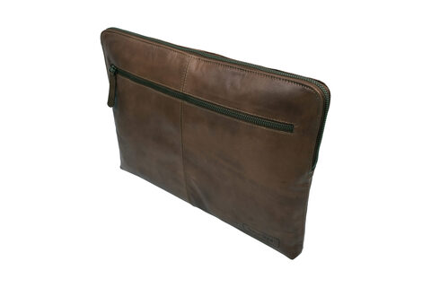 Læder PC Sleeve 15-16 tommer
