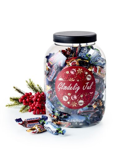 3000 ml  Bøtte, Mars Miniaturemix, 1100 g.