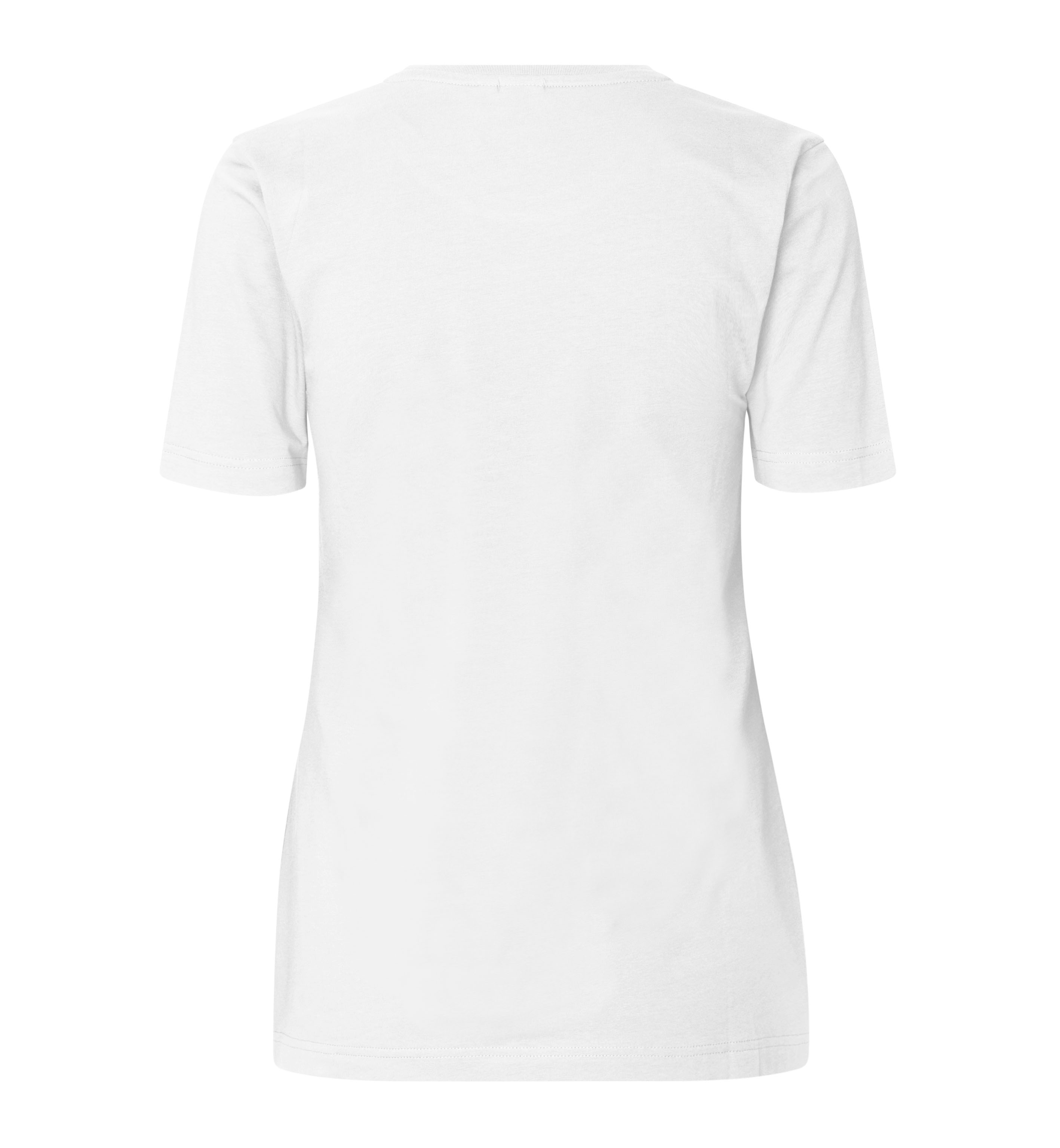 ID Stretch T-shirt komfort, dame-Hvid