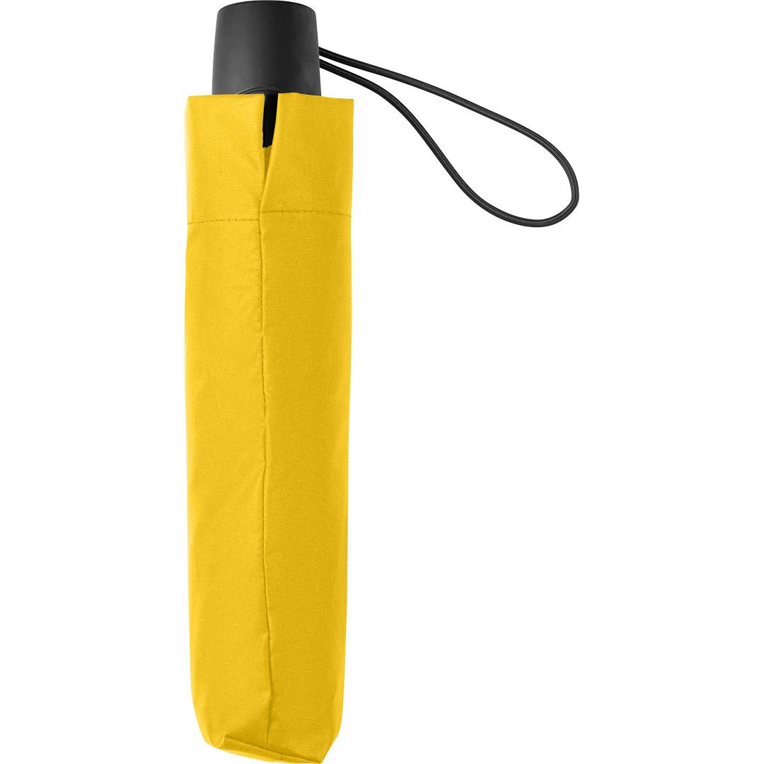 Topløs Mini-Taskeparaply - rPet-Gul