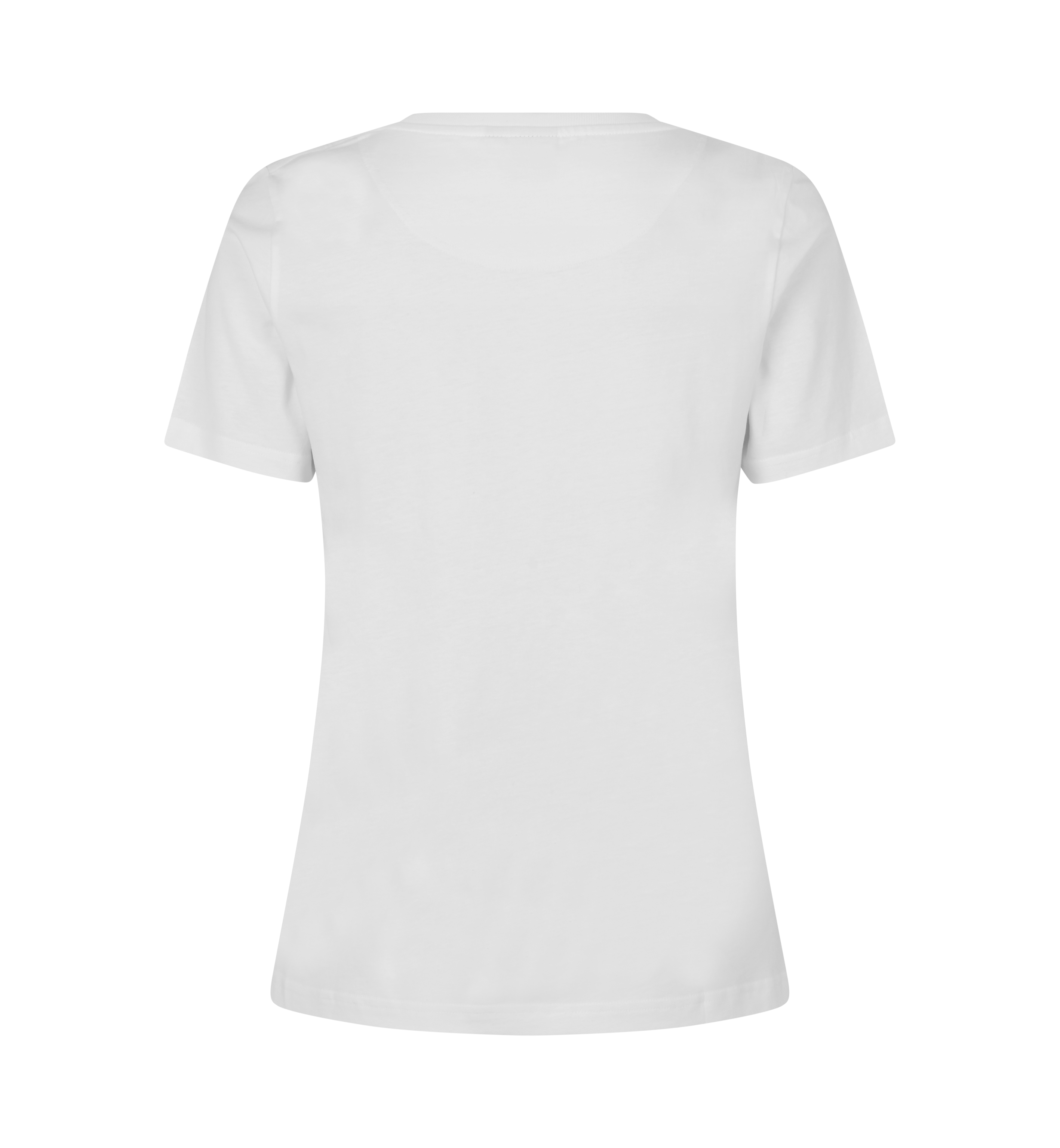 ID T-TIME® T-shirt, dame-Hvid