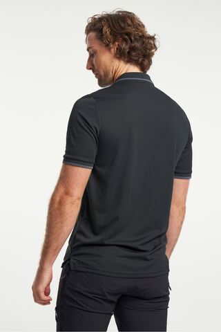 TENSON TXlite Q-Dry Polo, Herre-Sort