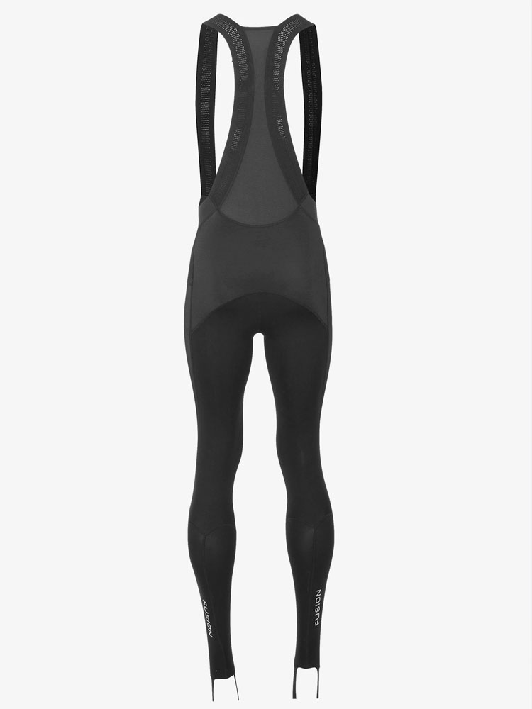 FUSION Lange BIB Cykeltights, herre / Unisex-Sort