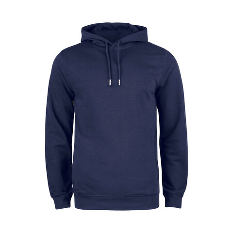 CLIQUE Premium OC Hoody Herre - Øko Bomuld-Mørk Marine