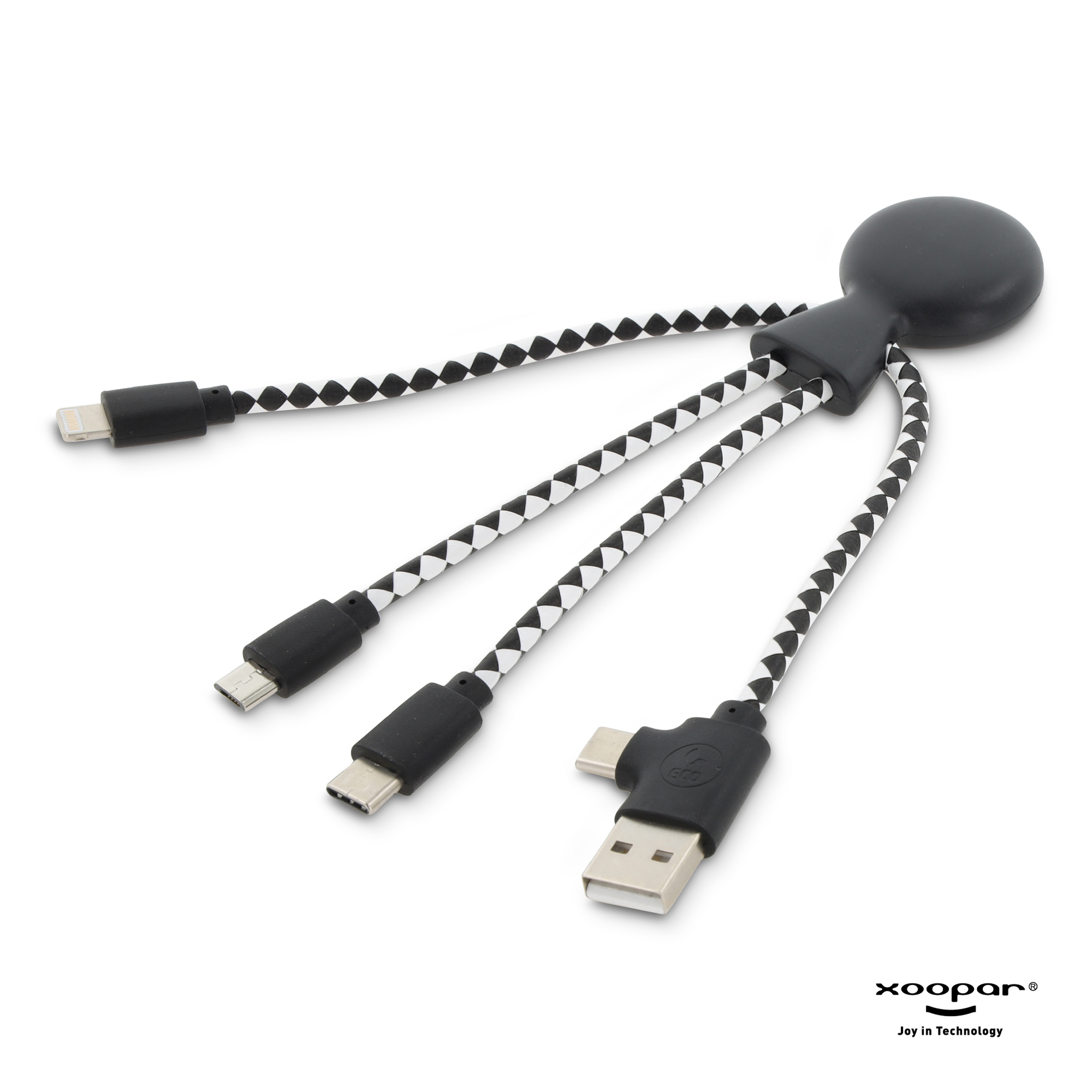 Xoopar Mr. Bio Charging cable - rPet-Sort
