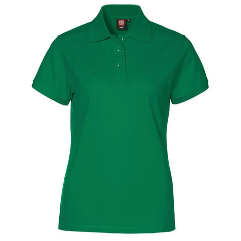 ID Piqué Poloshirt Stretch Dame-Grøn