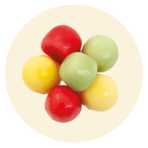 Pastilpose 10 gram-Frugttoppe