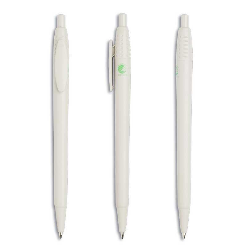 Recycle Extra Kuglepen - Svanemærket-Hvid