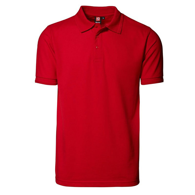 ID Pro Wear Poloshirt - Uden Lomme-Rød