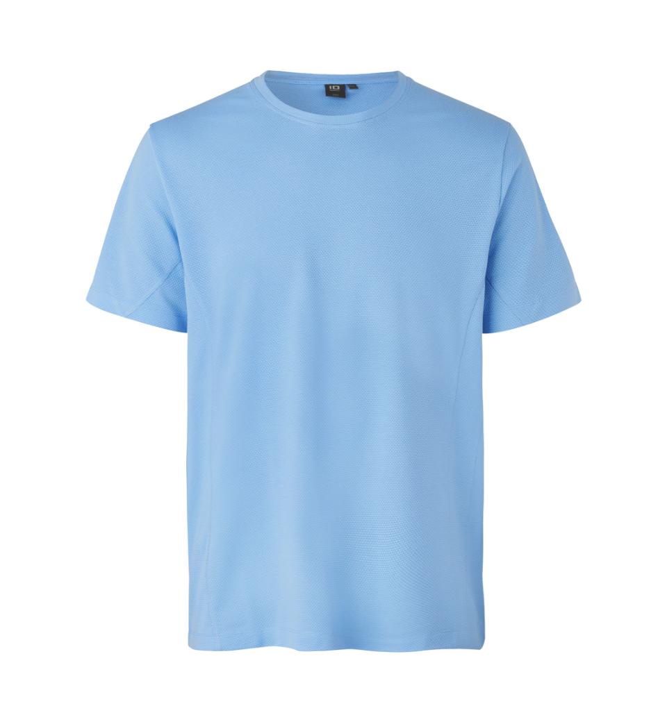 ID T-shirt Lyoell, rPet-Lyseblå