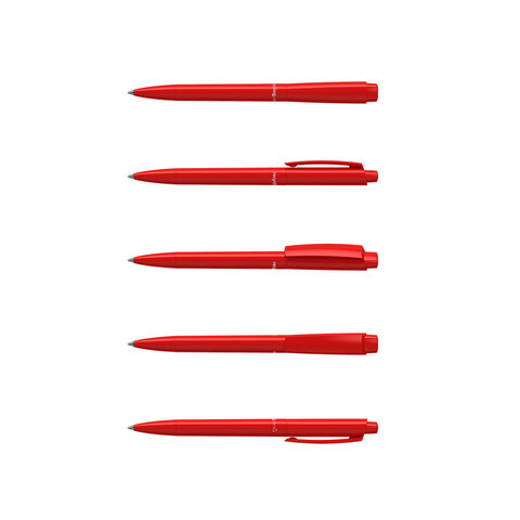 KLIO Zeno Kuglepen - rPET-Rød