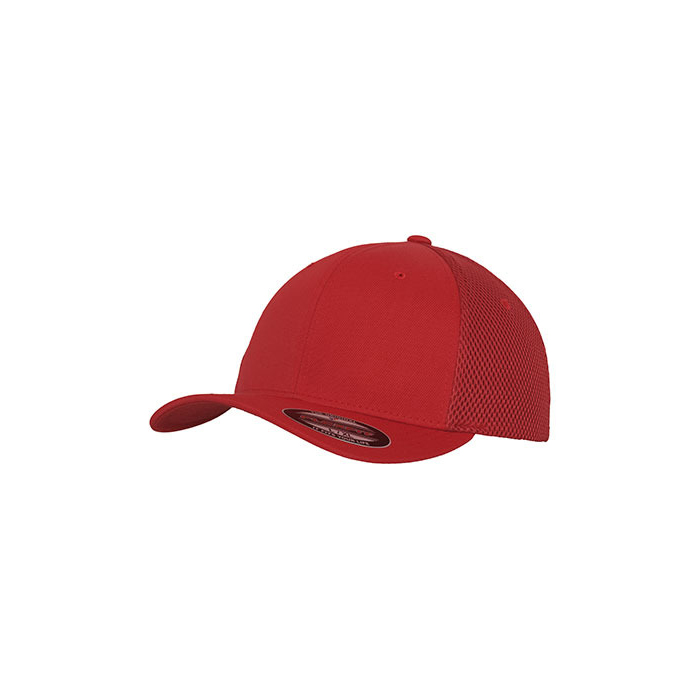 FLEXFIT - Tactel Mesh Cap-Rød