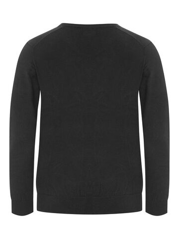 CUTTER AND BUCK Oakville Crewneck Strik, herre - Sort