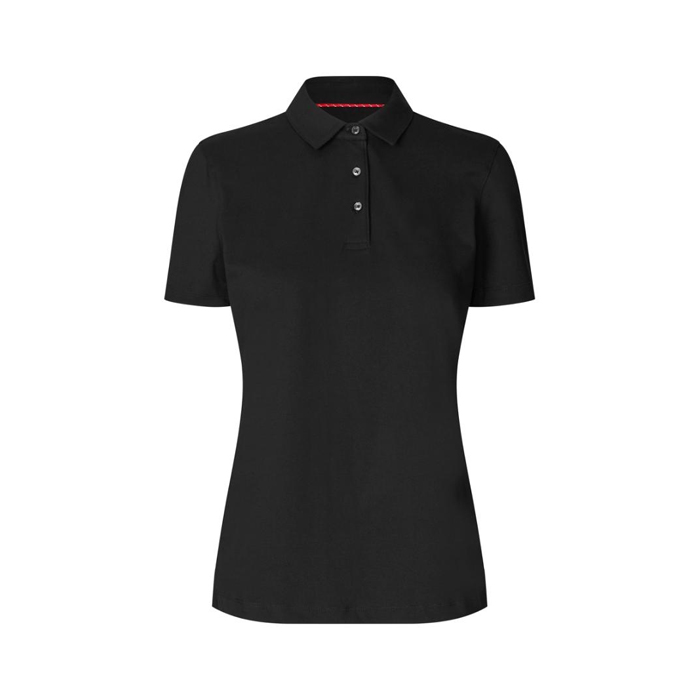 SEVEN SEAS Polo Shirt organic, Dame-Sort
