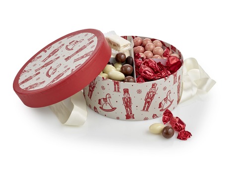 Hatteæske med Familieblanding, 850 g. - 