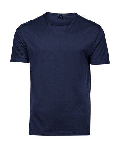 TEE JAYS Raw Edge T-shirt - Økologisk, herre-Navy