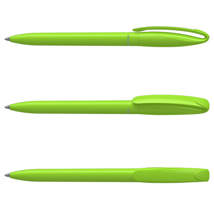 KLIO Boa Twist Kuglepen - rPet-Lime