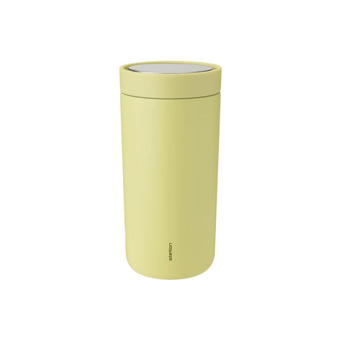STELTON To Go Click Termokop, 0,4 ltr. - 90% genbrugsstål-Soft Leavis